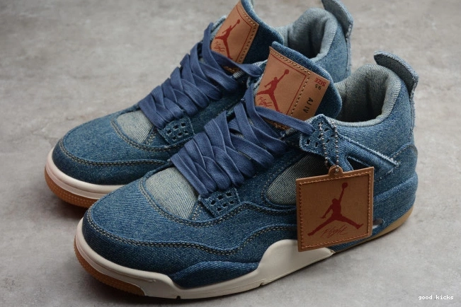 Rep AO2571-401 Levi's x Nike Air Denim Jordan 4 0822